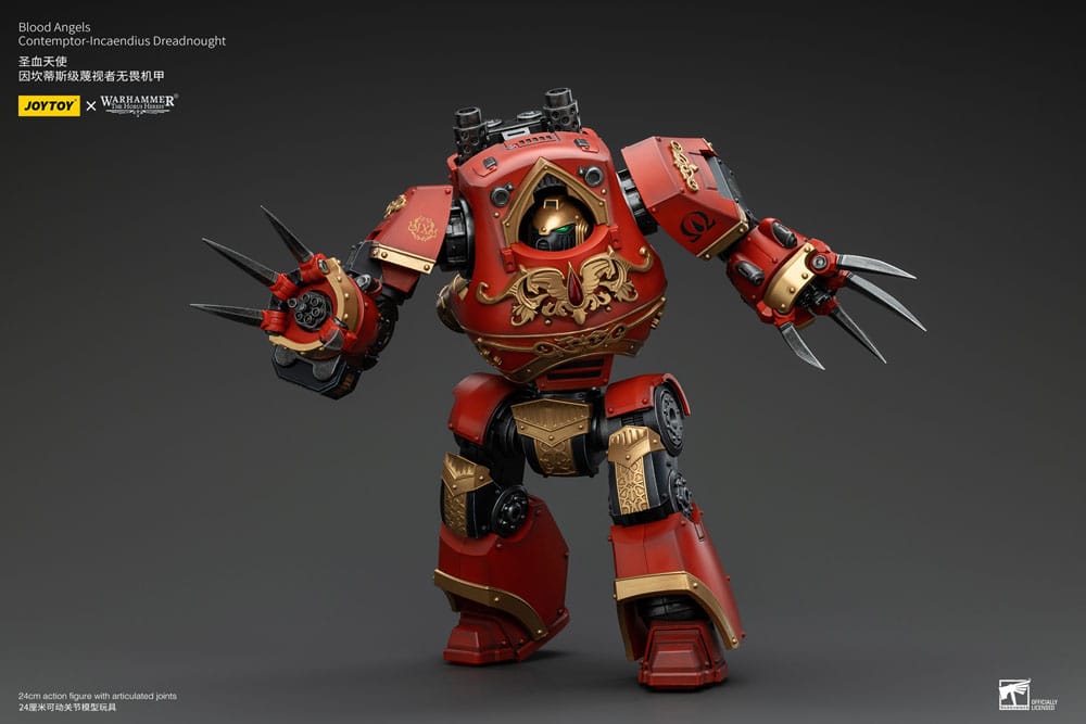 Warhammer The Horus Heresy Actionfigur 1/18 Blood Angels Contemptor-Incaendius Dreadnought 24 cm Image 6