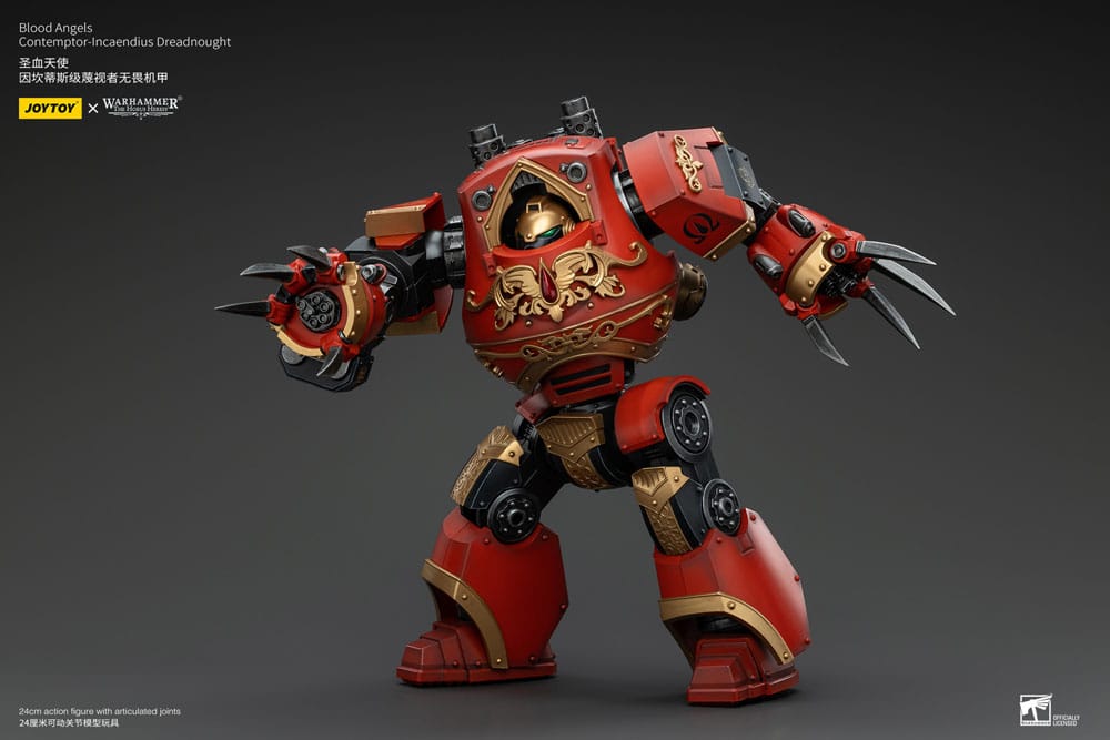 Warhammer The Horus Heresy Actionfigur 1/18 Blood Angels Contemptor-Incaendius Dreadnought 24 cm Image 7