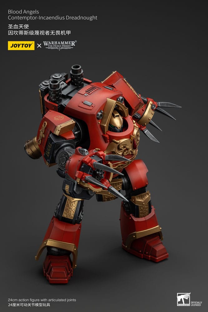 Warhammer The Horus Heresy Actionfigur 1/18 Blood Angels Contemptor-Incaendius Dreadnought 24 cm Image 8