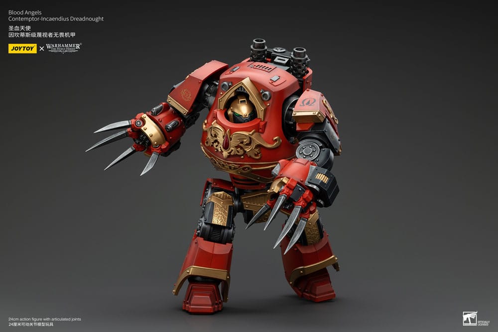 Warhammer The Horus Heresy Actionfigur 1/18 Blood Angels Contemptor-Incaendius Dreadnought 24 cm Image 9