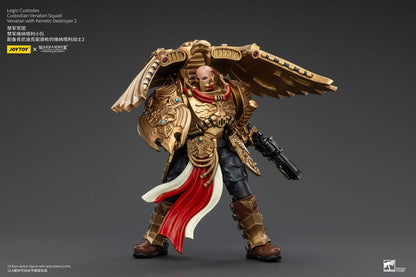 Warhammer The Horus Heresy Actionfigur 1/18 Legio Custodes Custodian Venatari Squad Venatari with Kenetic Destroyer 2 13 cm Image 5