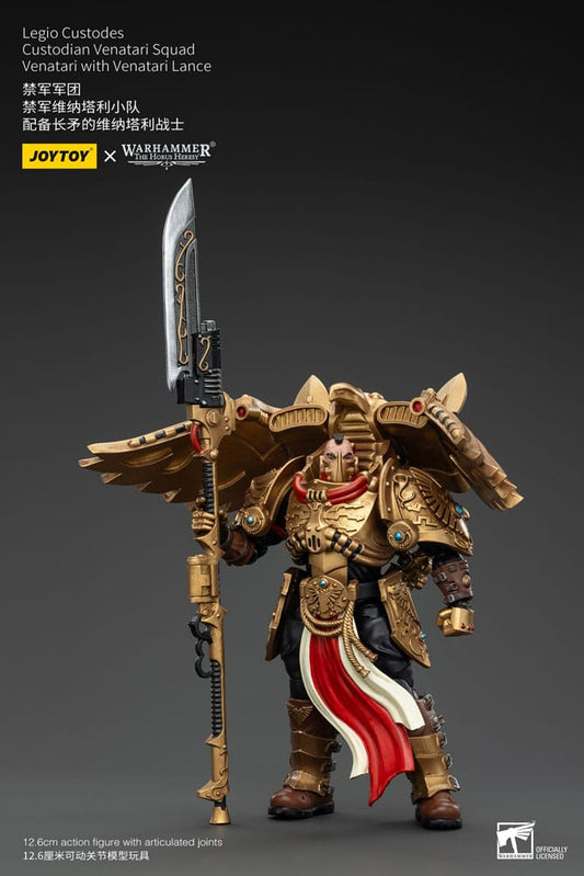 Warhammer The Horus Heresy Actionfigur 1/18 Legio Custodes Custodian Venatari Squad Venatari with Venatari Lance 13 cm Image 2