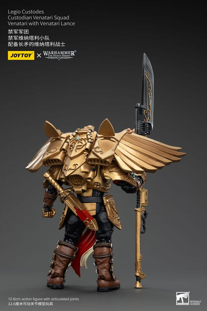 Warhammer The Horus Heresy Actionfigur 1/18 Legio Custodes Custodian Venatari Squad Venatari with Venatari Lance 13 cm Image 3