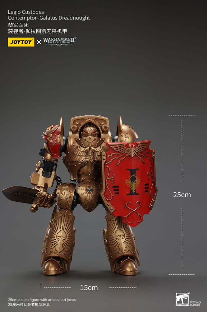 Warhammer The Horus Heresy Action Figure Legio Custodes Contemptor-Galatus Dreadnought 25 cm Image 10
