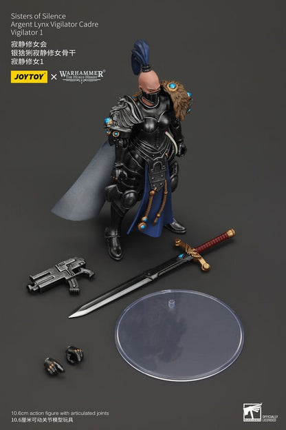 Warhammer The Horus Heresy Actionfigur Sisters of Silence Argent Lynx Vigilator Cadre Vigilator 1 19 cm Image 8