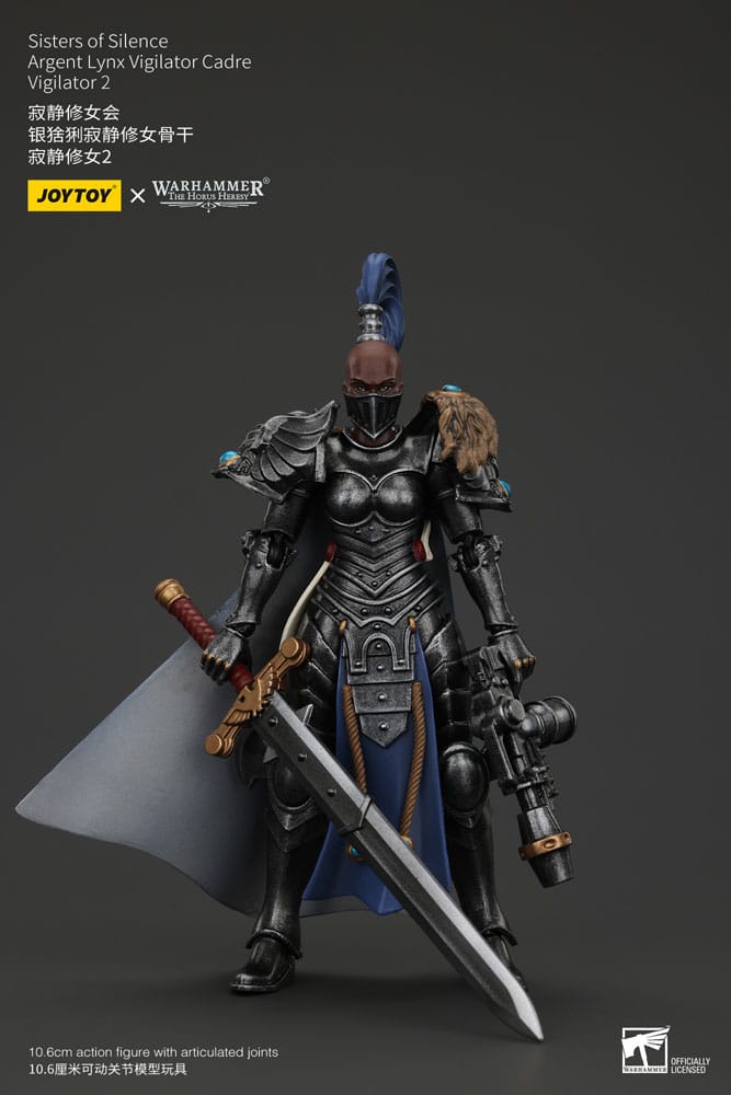Warhammer The Horus Heresy Actionfigur Sisters of Silence Argent Lynx Vigilator Cadre Vigilator 2 19 cm Image 1
