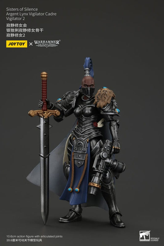 Warhammer The Horus Heresy Actionfigur Sisters of Silence Argent Lynx Vigilator Cadre Vigilator 2 19 cm Image 2