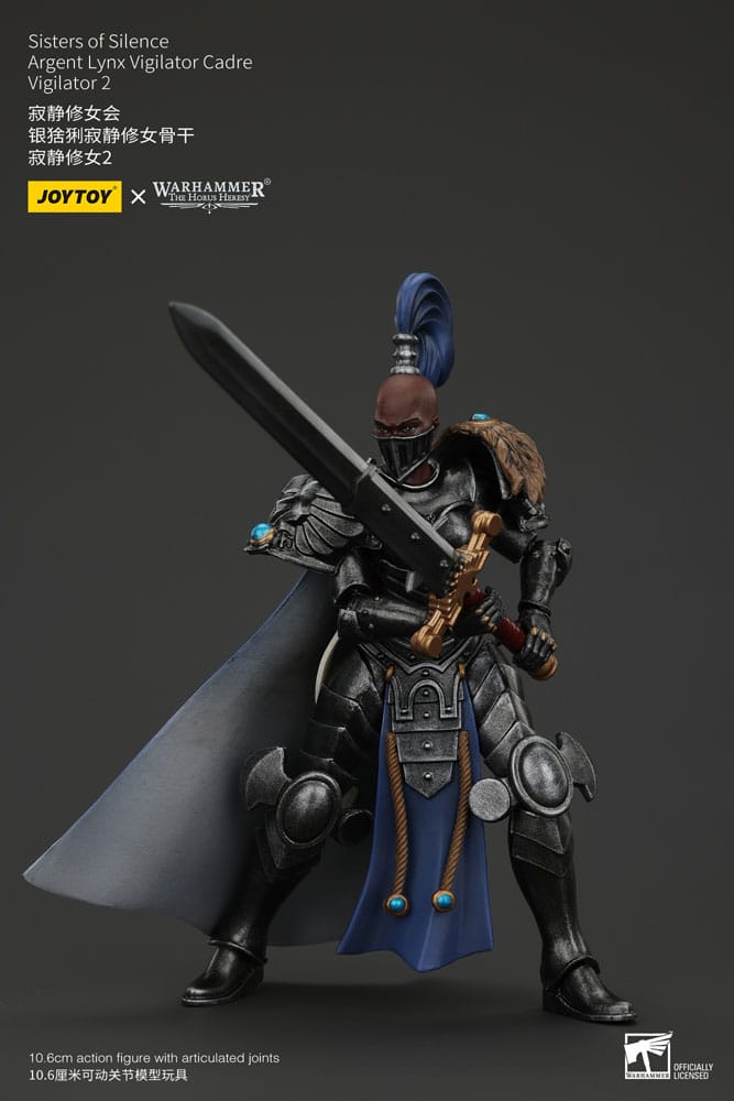 Warhammer The Horus Heresy Actionfigur Sisters of Silence Argent Lynx Vigilator Cadre Vigilator 2 19 cm Image 5