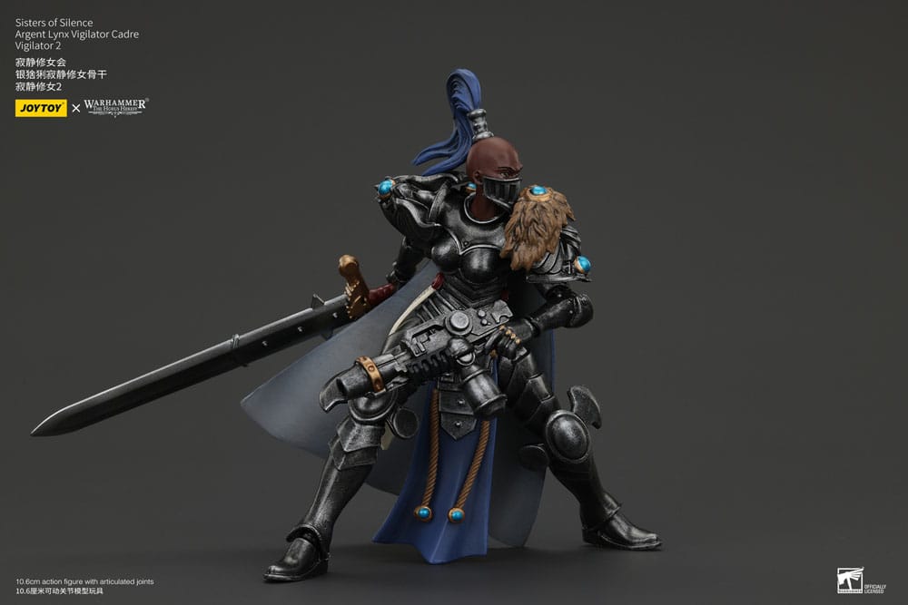 Warhammer The Horus Heresy Actionfigur Sisters of Silence Argent Lynx Vigilator Cadre Vigilator 2 19 cm Image 6