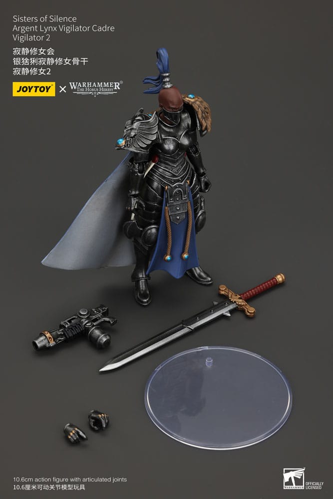 Warhammer The Horus Heresy Actionfigur Sisters of Silence Argent Lynx Vigilator Cadre Vigilator 2 19 cm Image 8