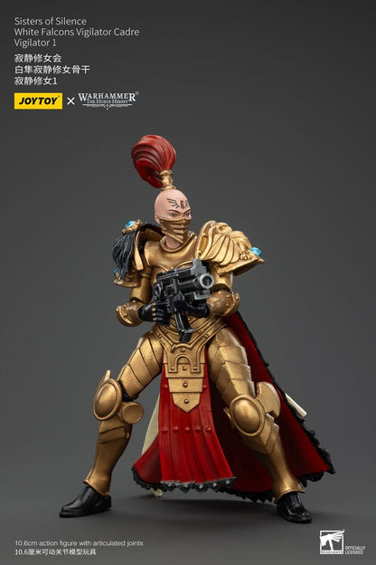 Warhammer The Horus Heresy Actionfigur Sisters of Silence White Falcons Vigilator Cadre Vigilator 1 19 cm Image 4