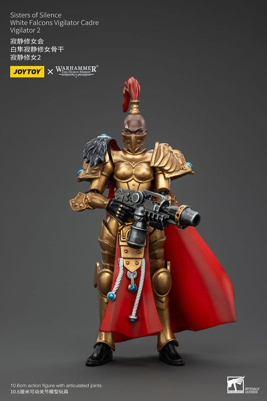Warhammer The Horus Heresy Actionfigur Sisters of Silence White Falcons Vigilator Cadre Vigilator 2 19 cm Image 1