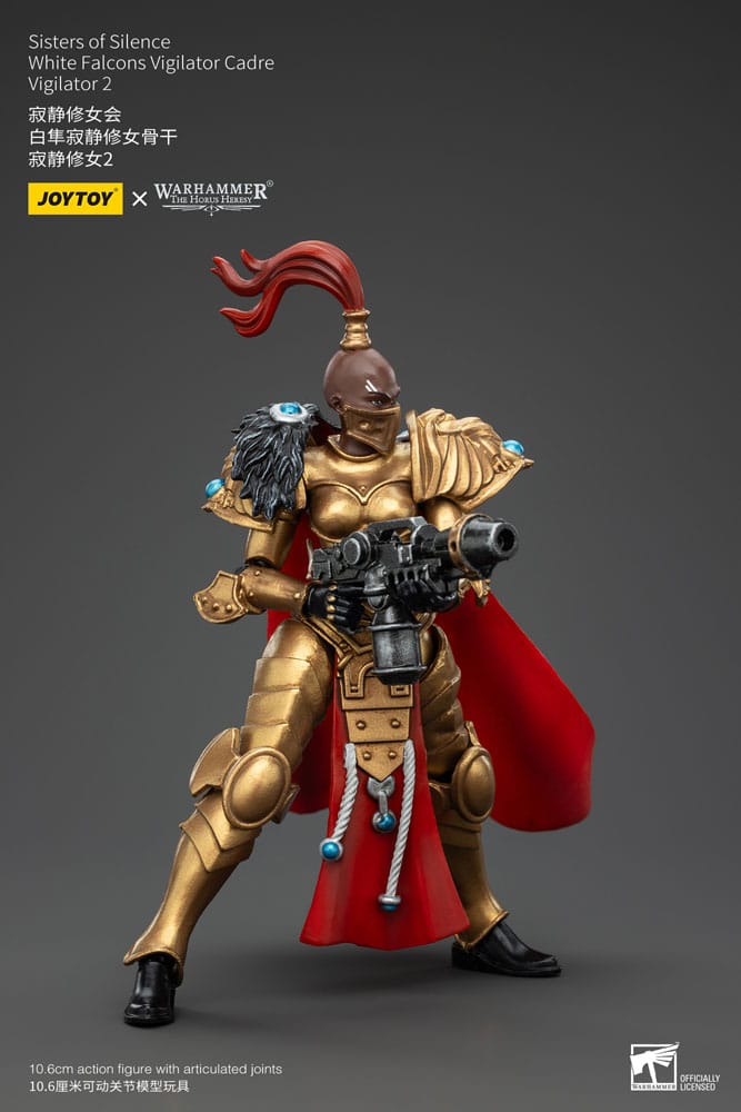 Warhammer The Horus Heresy Actionfigur Sisters of Silence White Falcons Vigilator Cadre Vigilator 2 19 cm Image 4
