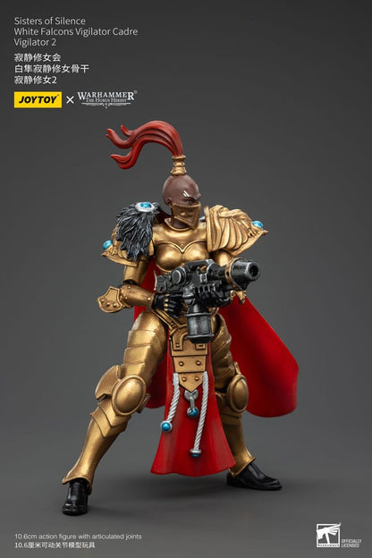 Warhammer The Horus Heresy Actionfigur Sisters of Silence White Falcons Vigilator Cadre Vigilator 2 19 cm Image 4