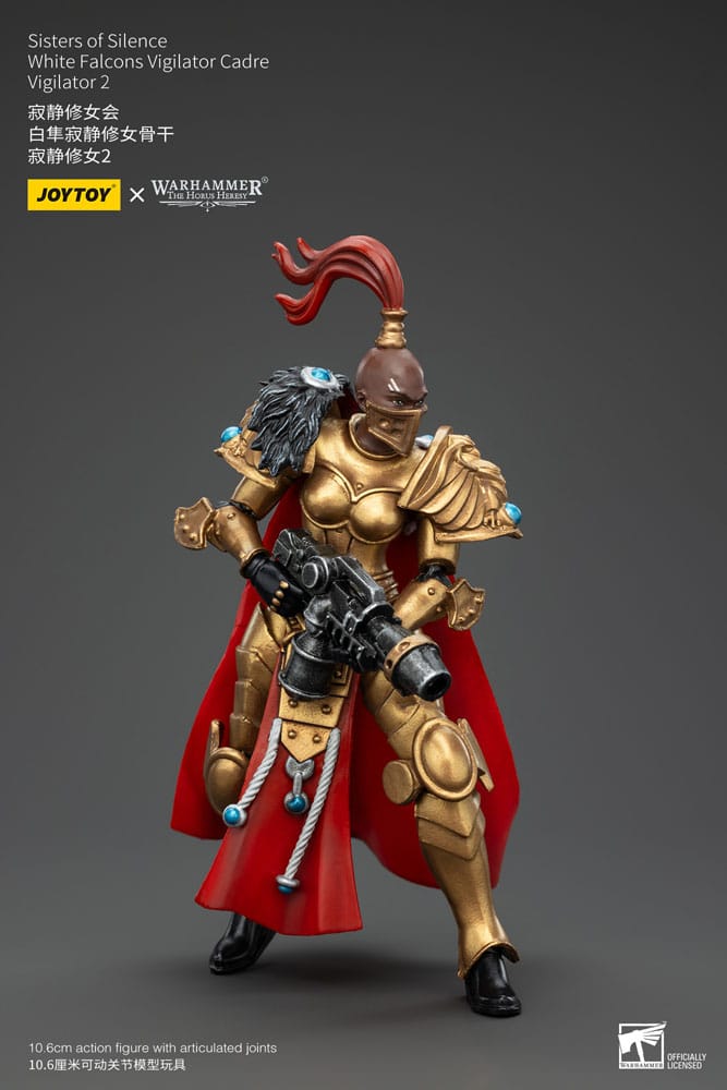 Warhammer The Horus Heresy Actionfigur Sisters of Silence White Falcons Vigilator Cadre Vigilator 2 19 cm Image 5
