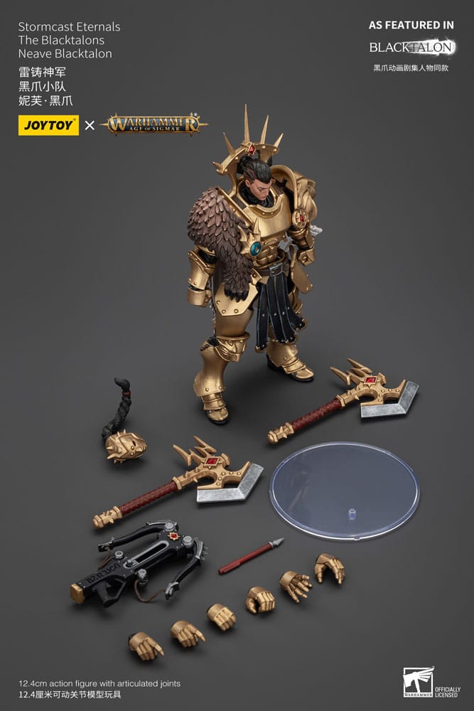 Warhammer Age of Sigmar Actionfigur Stormcast Eternals The Blacktalons Neave Blacktalon 20 cm Image 9