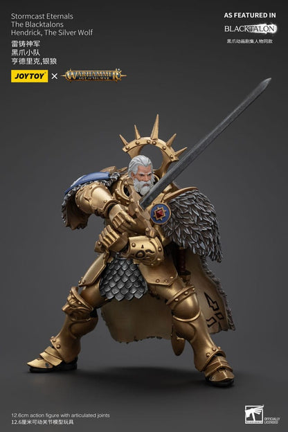 Warhammer Age of Sigmar Actionfigur Stormcast Eternals The Blacktalons Hendrick The Silver Wolf 20 cm Image 7