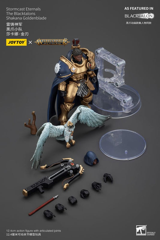 Warhammer Age of Sigmar Actionfigur Stormcast Eternals The Blacktalons Shakana Goldenblade 20 cm Image 2