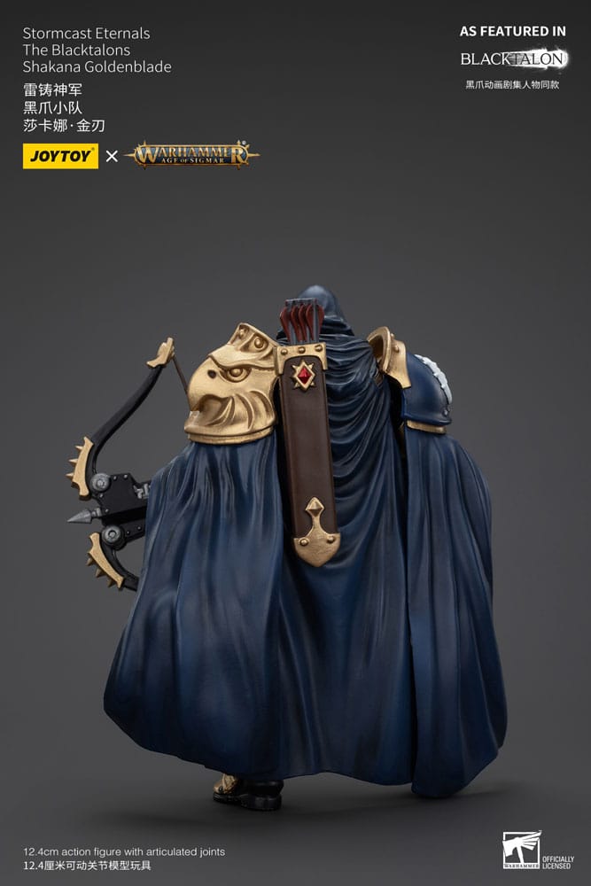 Warhammer Age of Sigmar Actionfigur Stormcast Eternals The Blacktalons Shakana Goldenblade 20 cm Image 4