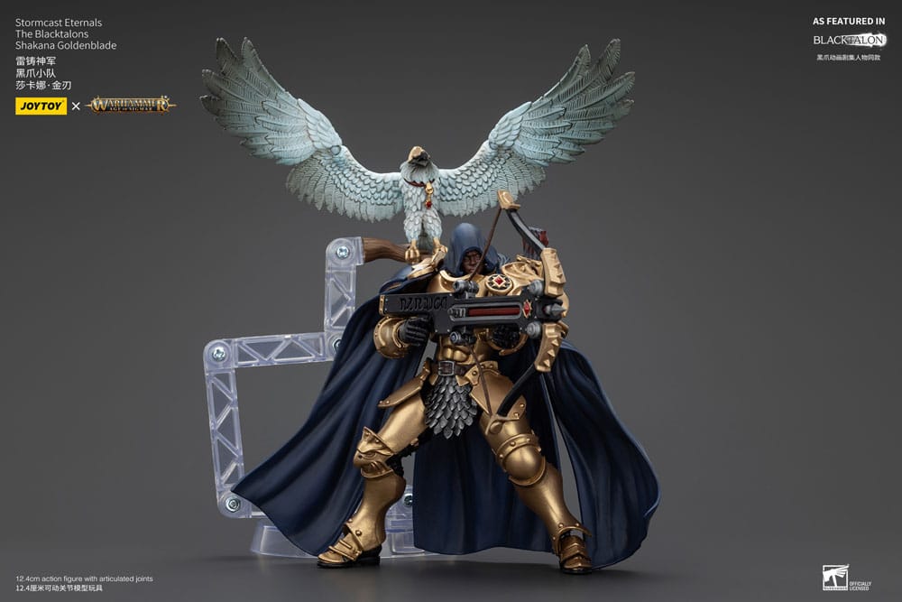 Warhammer Age of Sigmar Actionfigur Stormcast Eternals The Blacktalons Shakana Goldenblade 20 cm Image 5