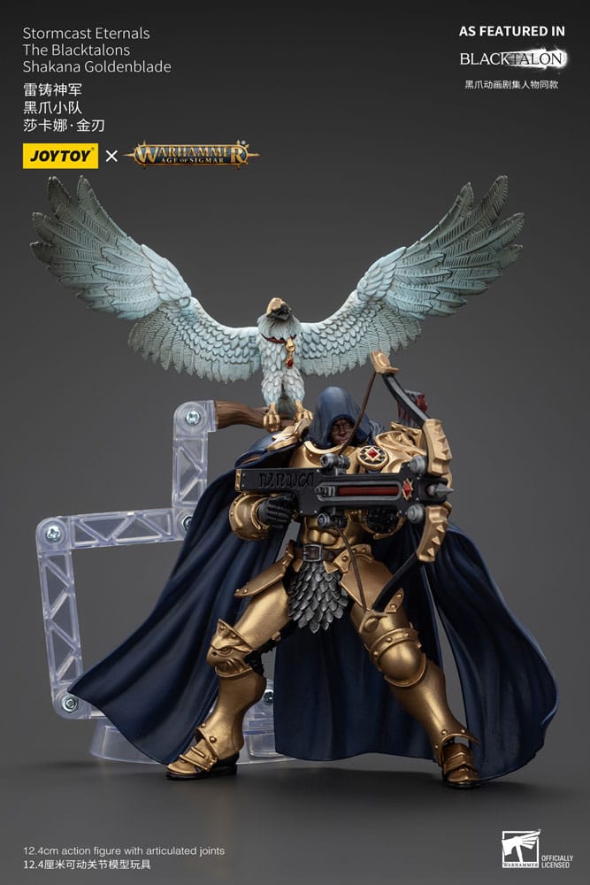 Warhammer Age of Sigmar Actionfigur Stormcast Eternals The Blacktalons Shakana Goldenblade 20 cm Image 6