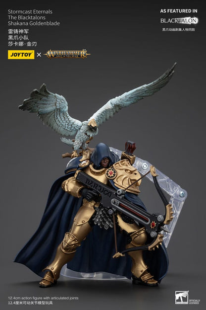 Warhammer Age of Sigmar Actionfigur Stormcast Eternals The Blacktalons Shakana Goldenblade 20 cm Image 9
