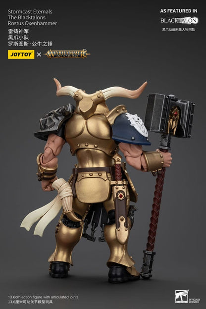 Warhammer Age of Sigmar Actionfigur Stormcast Eternals The Blacktalons Rostus Oxen hammer 20 cm Image 3