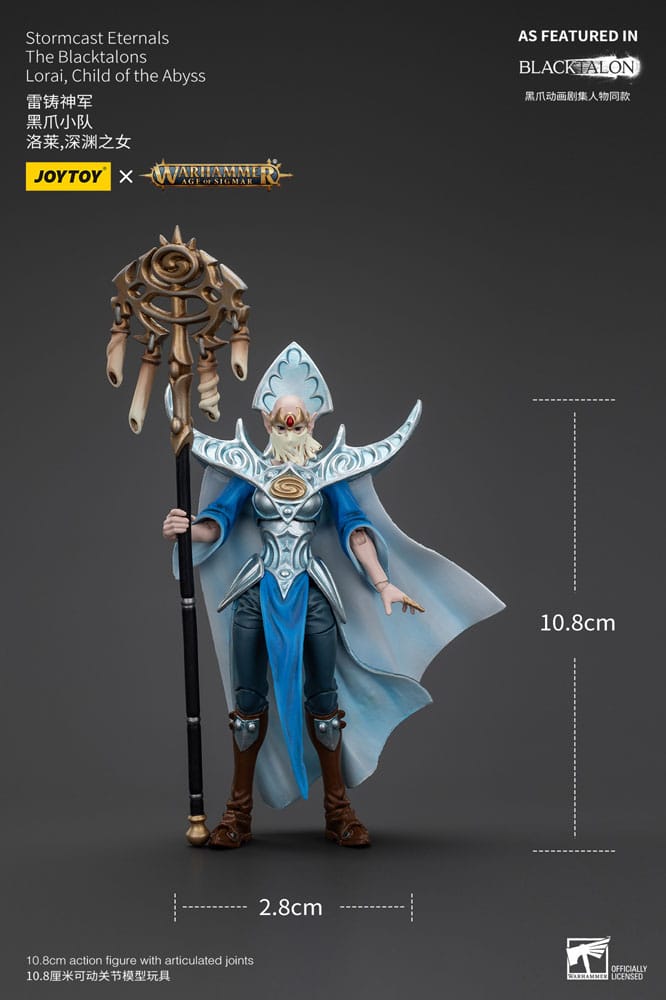 Warhammer Age of Sigmar Actionfigur Stormcast Eternals The Blacktalons Lorai Child of the Abyss 20 cm Image 11