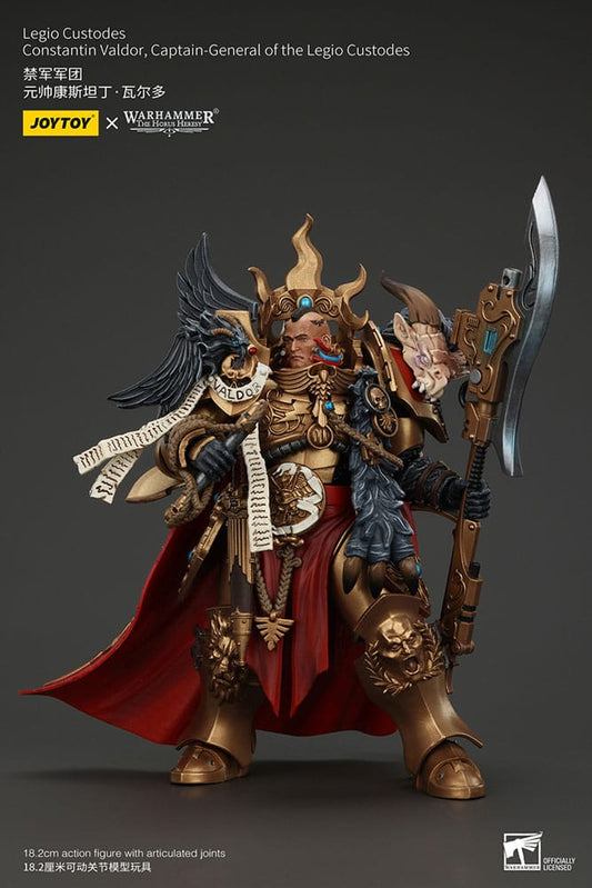 Warhammer The Horus Heresy Actionfigur Legio Custodes Constantin Valdor Captain-General of the Legio Custodes 25 cm Image 1