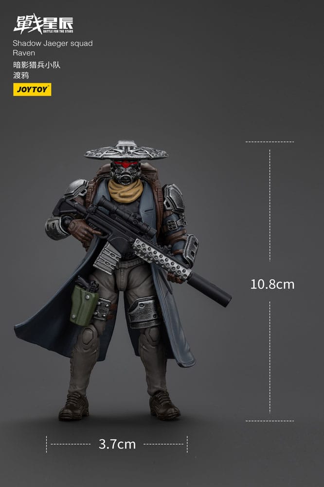 Battle For the Stars Actionfigur Shadow Jaeger Squad Raven 16 cm Image 9