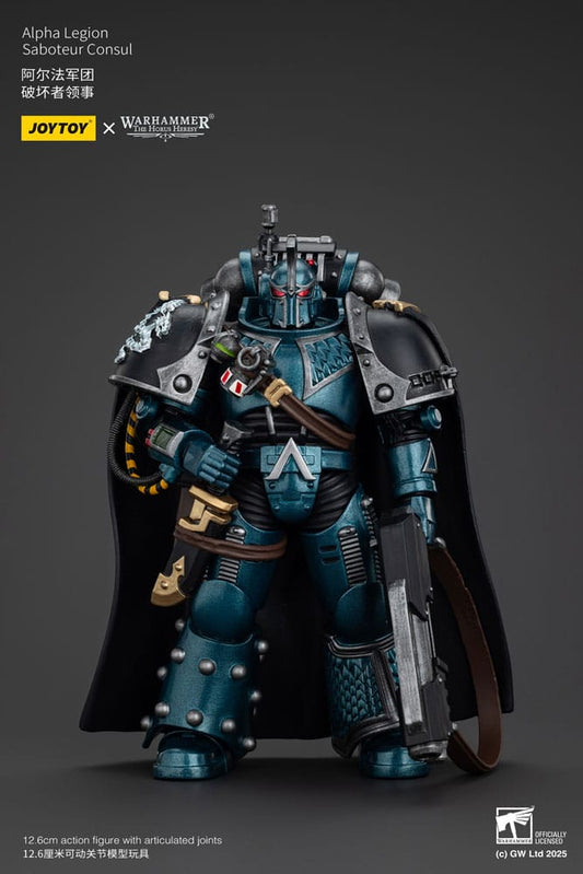 Warhammer The Horus Heresy Actionfigur Alpha Legion Saboteur Consul 20 cm Image 1
