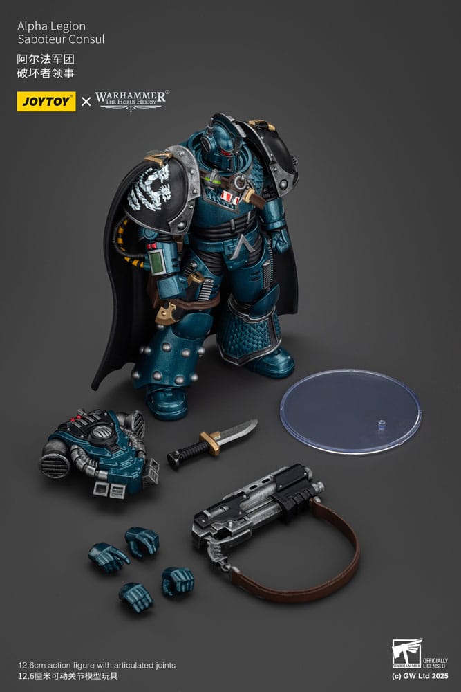 Warhammer The Horus Heresy Actionfigur Alpha Legion Saboteur Consul 20 cm Image 9