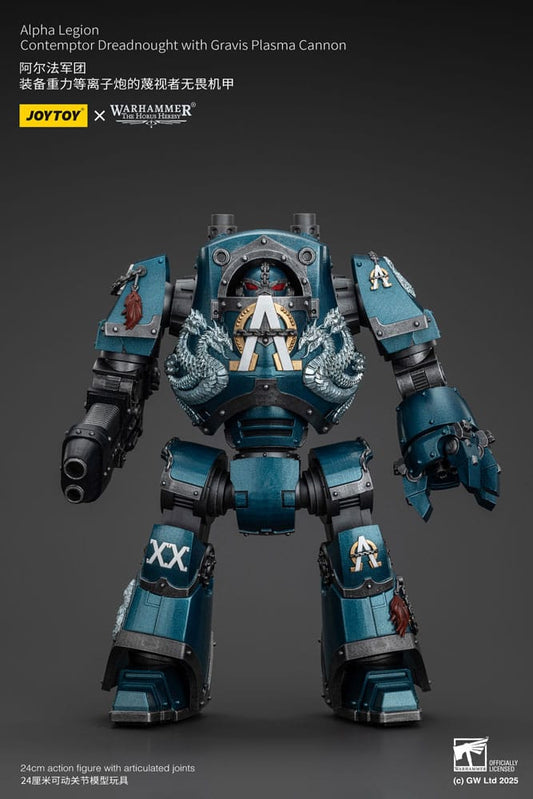 Warhammer The Horus Heresy Actionfigur Alpha Legion Contemptor Dreadnought with Gravis Plasma Cannon 25 cm Image 1