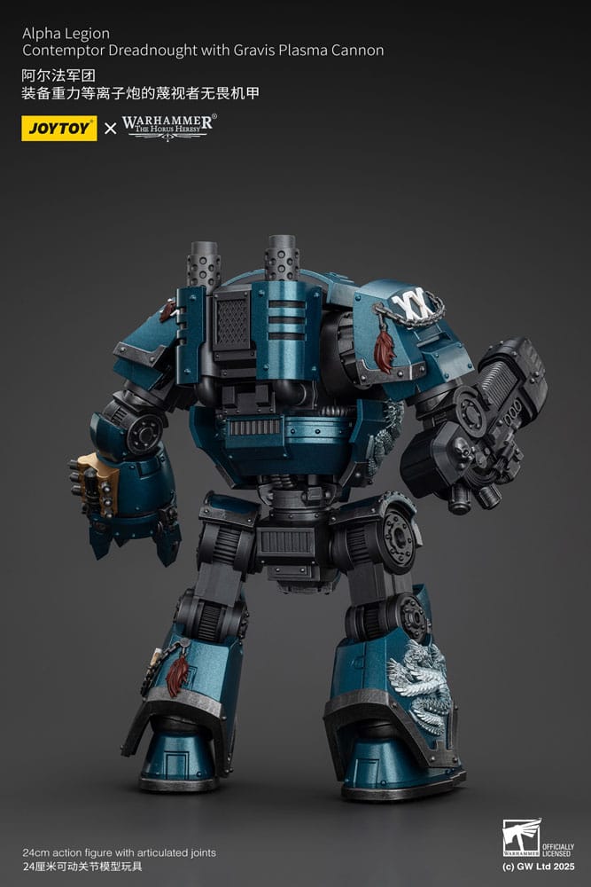 Warhammer The Horus Heresy Actionfigur Alpha Legion Contemptor Dreadnought with Gravis Plasma Cannon 25 cm Image 4