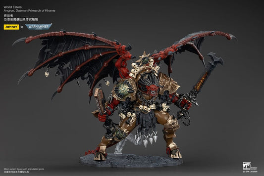 Warhammer 40k Actionfigur World Eaters Angron Daemon Primarch of Khorne 48 cm Image 1