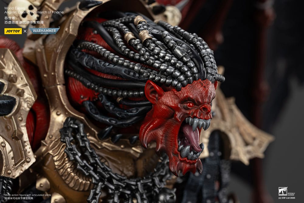 Warhammer 40k Actionfigur World Eaters Angron Daemon Primarch of Khorne 48 cm Image 3