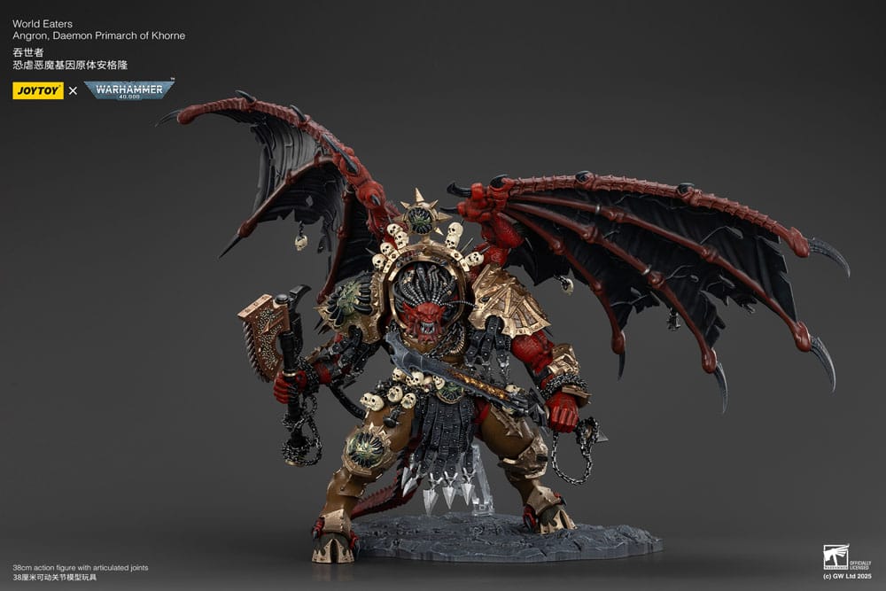 Warhammer 40k Actionfigur World Eaters Angron Daemon Primarch of Khorne 48 cm Image 8