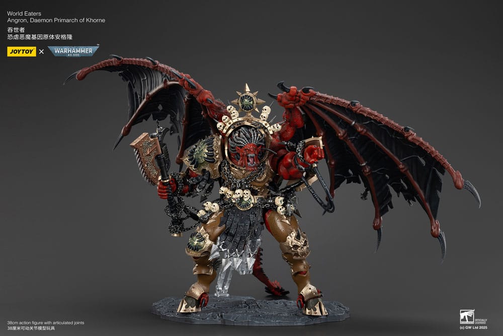 Warhammer 40k Actionfigur World Eaters Angron Daemon Primarch of Khorne 48 cm Image 11