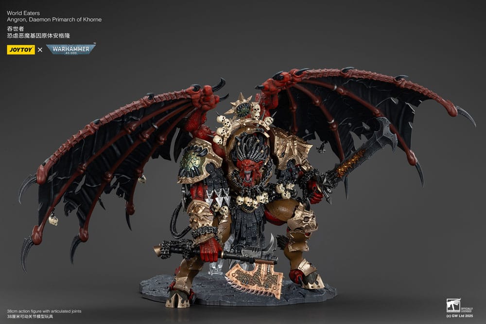 Warhammer 40k Actionfigur World Eaters Angron Daemon Primarch of Khorne 48 cm Image 12