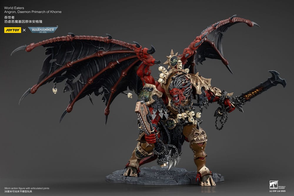 Warhammer 40k Actionfigur World Eaters Angron Daemon Primarch of Khorne 48 cm Image 13