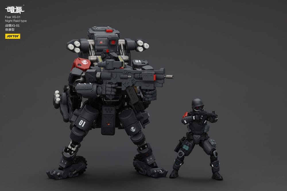 Battle For the Stars Actionfigur Fear XS-01 Night Raid type 18 cm Image 7
