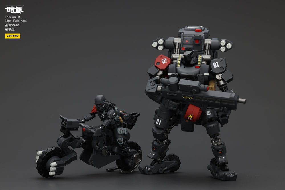 Battle For the Stars Actionfigur Fear XS-01 Night Raid type 18 cm Image 8