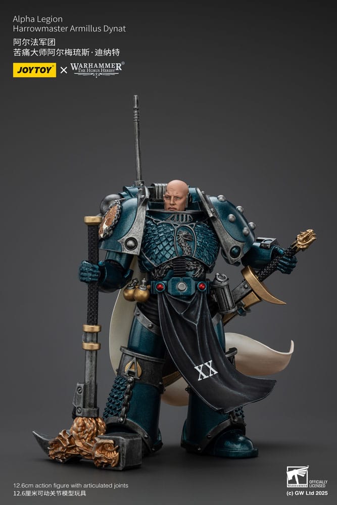 Warhammer The Horus Heresy Actionfigur Alpha Legion Harrowmaster Armillus Dynat 20 cm Image 2