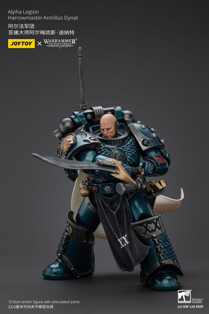 Warhammer The Horus Heresy Actionfigur Alpha Legion Harrowmaster Armillus Dynat 20 cm Image 7