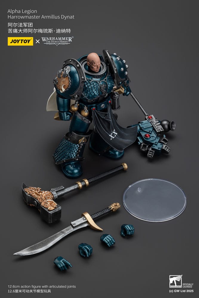 Warhammer The Horus Heresy Actionfigur Alpha Legion Harrowmaster Armillus Dynat 20 cm Image 9