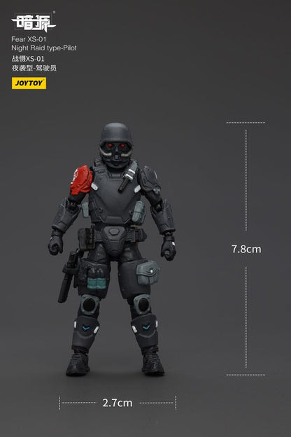 Battle For the Stars Actionfigur Fear XS-01 Night Raid type-Pilot 12 cm Image 4