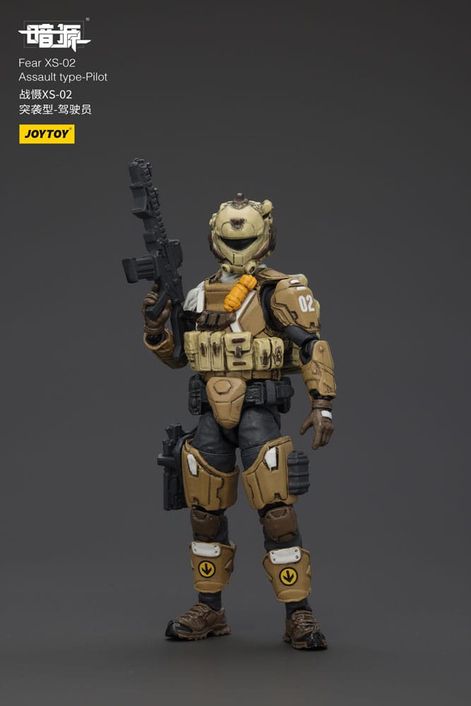Battle For the Stars Actionfigur Fear XS-02 Assault type-Pilot 12 cm Image 5