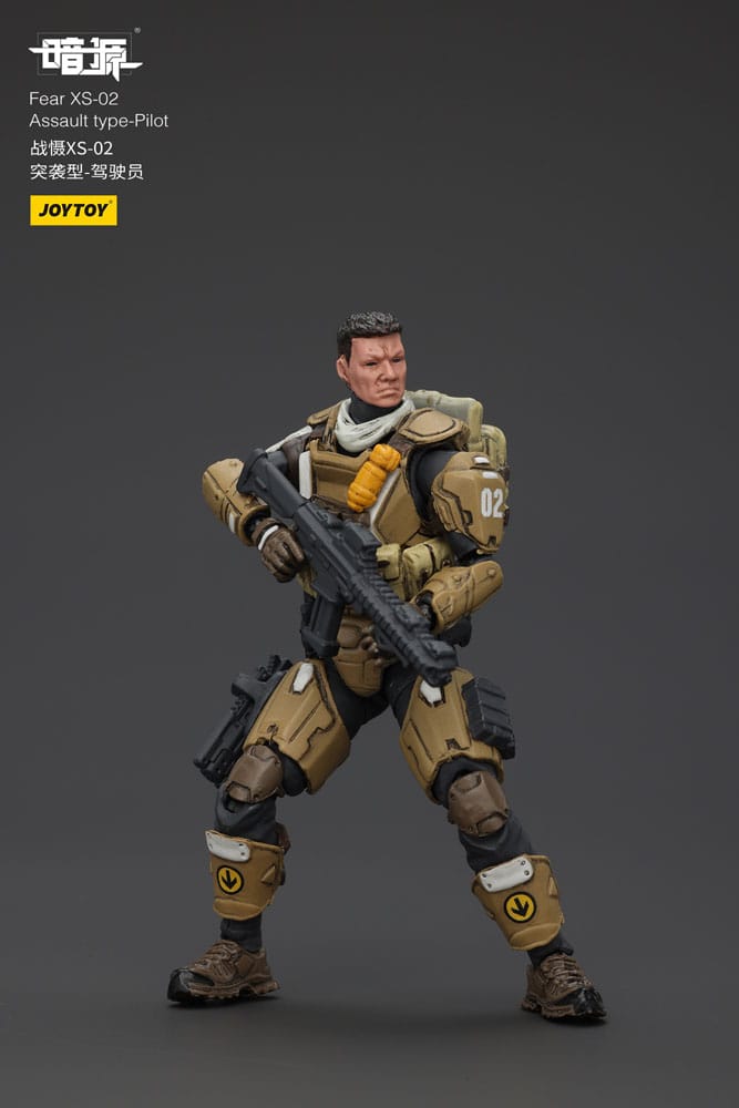 Battle For the Stars Actionfigur Fear XS-02 Assault type-Pilot 12 cm Image 9