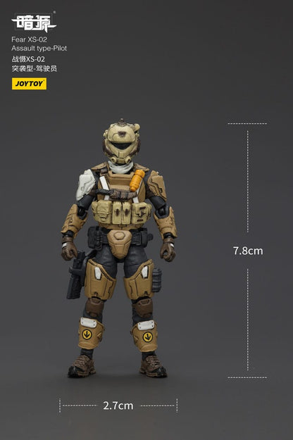 Battle For the Stars Actionfigur Fear XS-02 Assault type-Pilot 12 cm Image 12