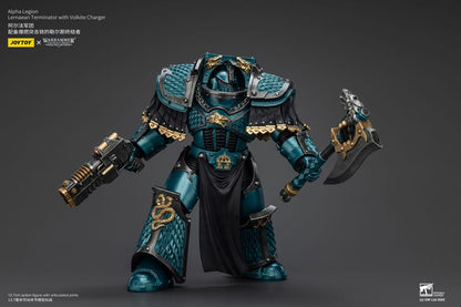 Warhammer The Horus Heresy Actionfigur Alpha Legion Lernaean Terminator with Volkite Charger 20 cm Image 9